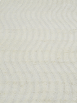 Sharon Wool Shaggy Washable Rug - Ivory