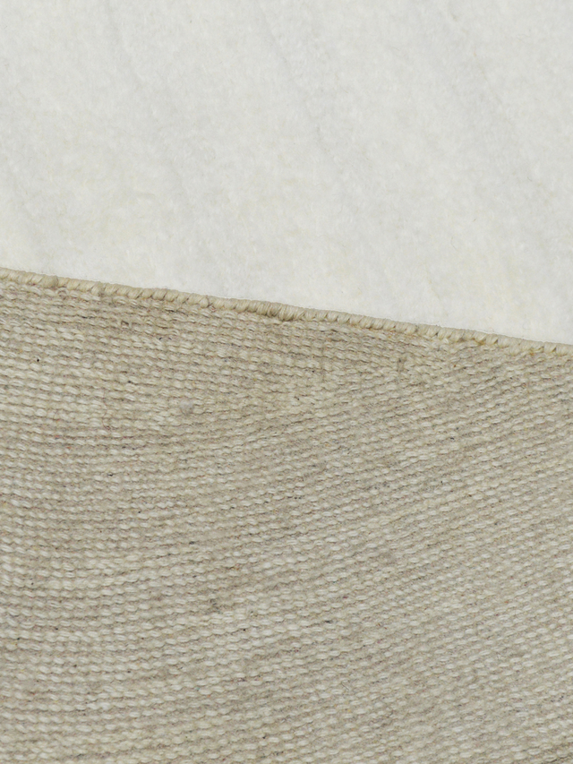 Sharon Wool Shaggy Washable Rug - Ivory