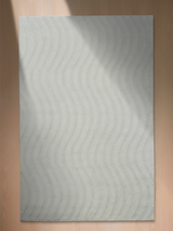 Sharon Wool Shaggy Washable Rug - Ivory