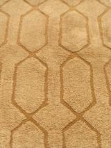 Rafi Wool Shaggy Washable Rug - Sand