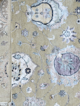 Romo Wool & Bamboo Silk Hand-knotted Rug - Beige