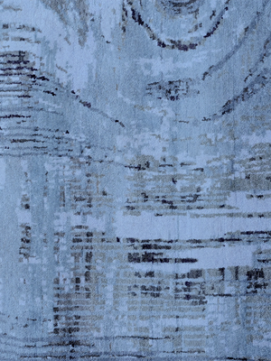 Vali Wool & Bamboo Silk Hand-knotted Rug - Multi