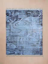 Vali Wool & Bamboo Silk Hand-knotted Rug - Multi