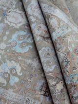 Varro Wool & Bamboo Silk Hand-knotted Rug - Sand