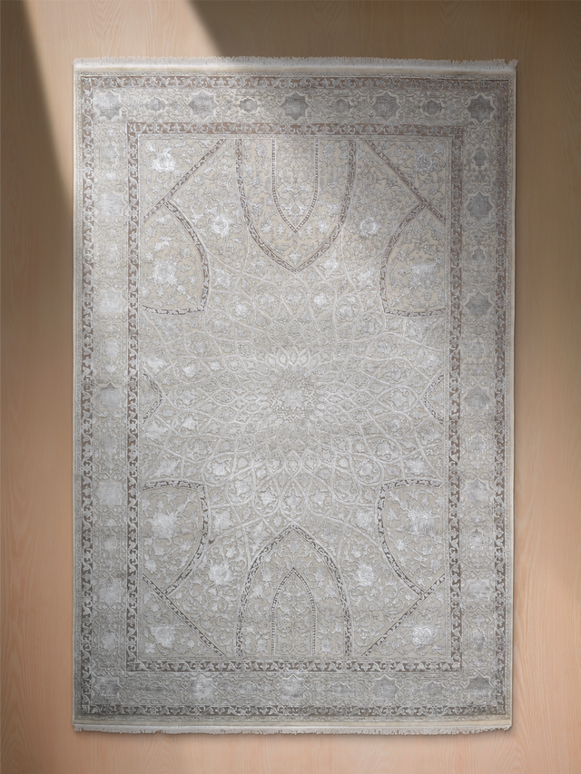Kalara Hand-knotted New Zealand Wool Rug - Beige