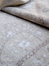 Kalara Hand-knotted New Zealand Wool Rug - Beige
