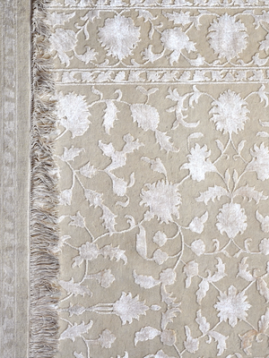 Soren Hand-knotted New Zealand Wool Persian Rug - Cream