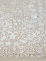 Davan Hand-knotted New Zealand Wool Persian Rug - Cream