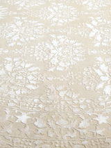 Orevi Hand-knotted New Zealand Wool Round Rug - Cream