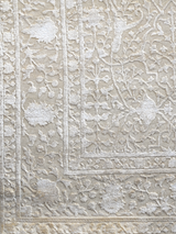 Lourne Hand-knotted New Zealand Wool Rug - Cream