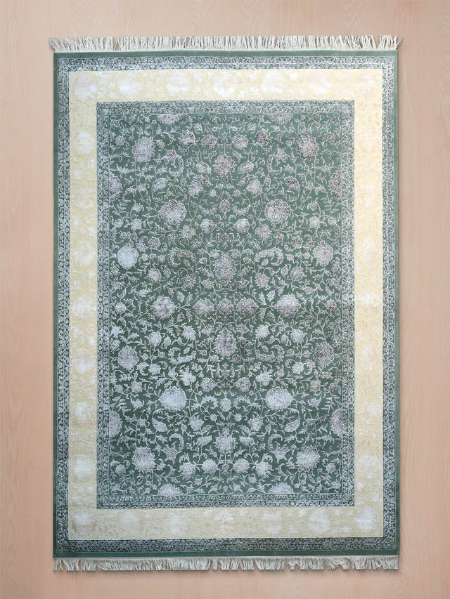 Jofra Hand-knotted New Zealand Wool Rug - Light Blue