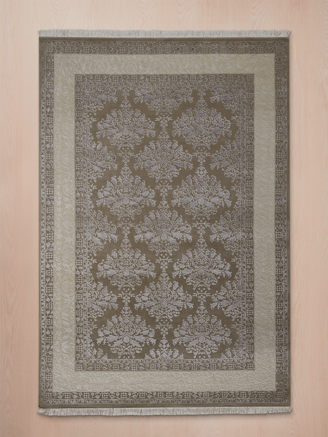 Carev Hand-knotted Wool Rug - Grey