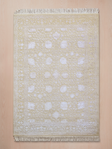 Mirael Hand-knotted New Zealand Wool Rug - Cream
