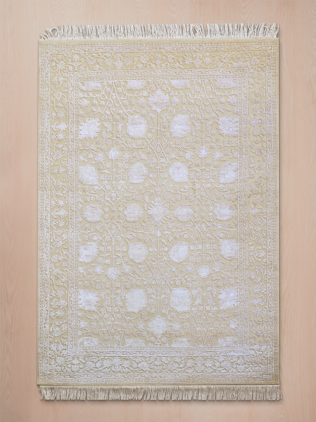 Mirael Hand-knotted New Zealand Wool Rug - Cream