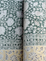Presto Hand-knotted New Zealand Wool Rug - Sea Green