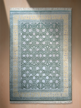 Presto Hand-knotted New Zealand Wool Rug - Sea Green