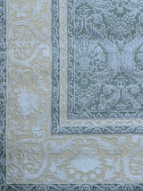 Alca Hand-knotted New Zealand Wool Rug - Sea Green
