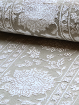 Carev New Zealand Wool & Viscose Persian Rug - Grey