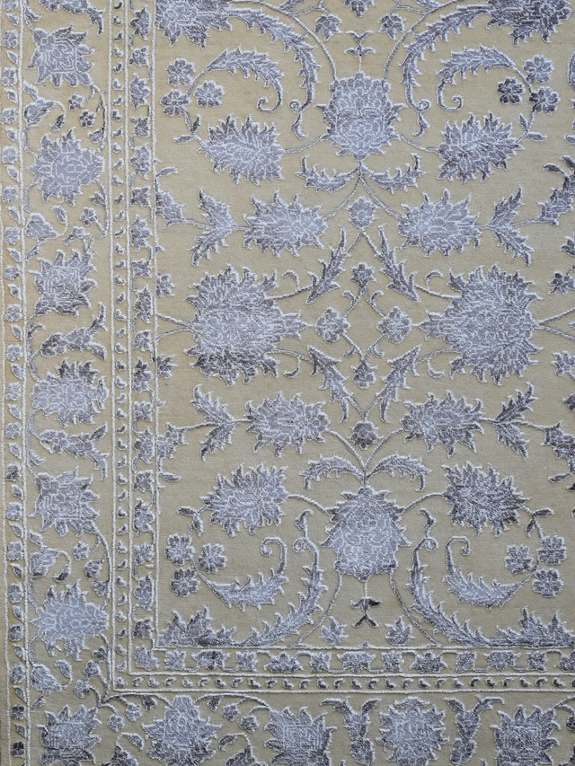 Sorel New Zealand Wool & Viscose Persian Rug - Beige