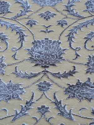 Sorel New Zealand Wool & Viscose Persian Floral Rug - Beige