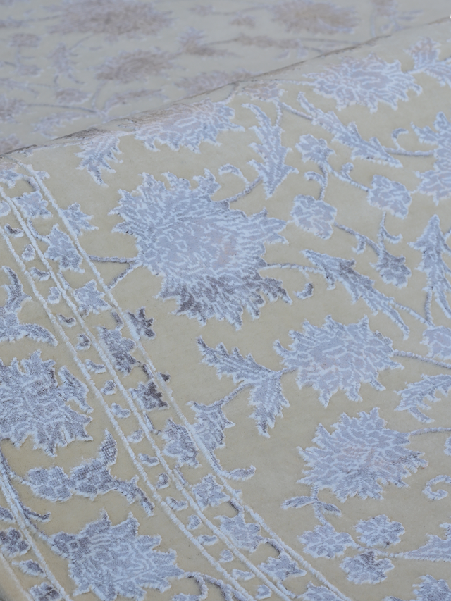 Sorel New Zealand Wool & Viscose Persian Rug - Beige