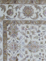 Kavan Hand-knotted New Zealand Wool Rug - Cream