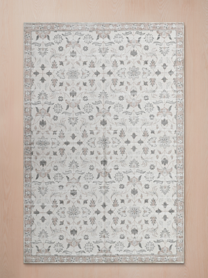 Setam Hand-woven Washable Persian Rug - Off White