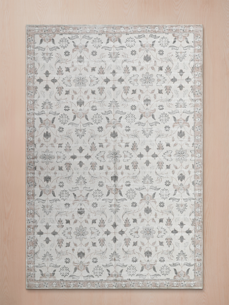 Setam Hand-woven Washable Rug - Off White