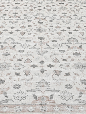Setam Hand-woven Washable Persian Rug - Off White