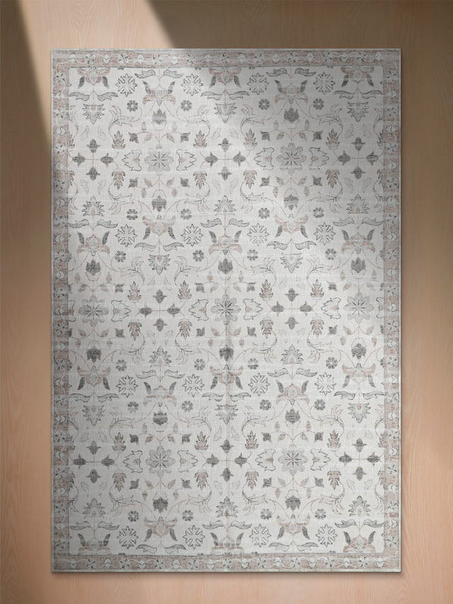 Setam Hand-woven Washable Rug - Off White