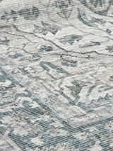 Faran Hand-woven Washable Rug - Grey
