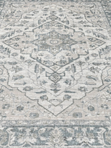 Faran Hand-woven Washable Rug - Grey
