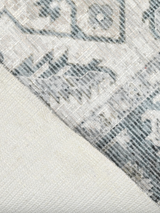 Faran Hand-woven Washable Rug - Grey