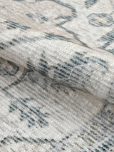 Faran Hand-woven Washable Rug - Grey
