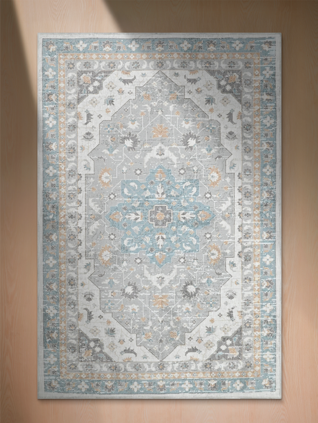 Ruvan Hand-woven Washable Rug - Multi