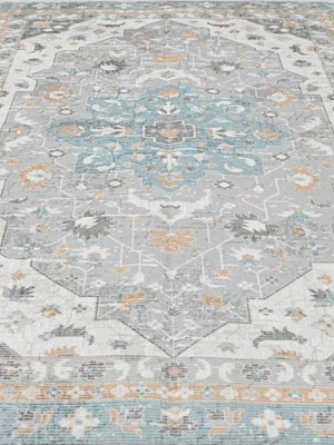 Ruvan Hand-woven Washable Persian Rug - Multi