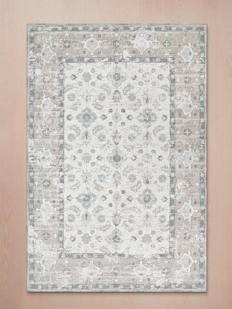 Davar Hand-woven Washable Rug - Off White