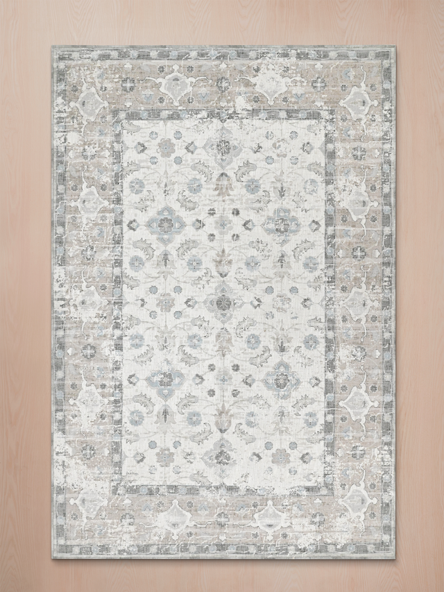 Davar Hand-woven Washable Rug - Off White