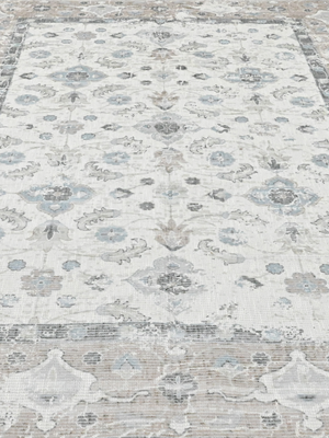 Davar Hand-woven Washable Persian Rug - Off White