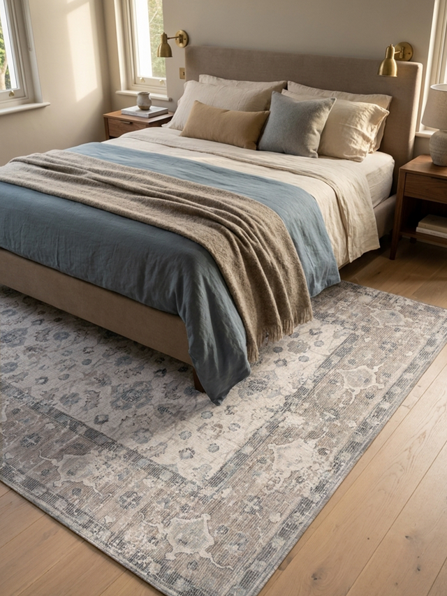Davar Hand-woven Washable Persian Rug - Off White