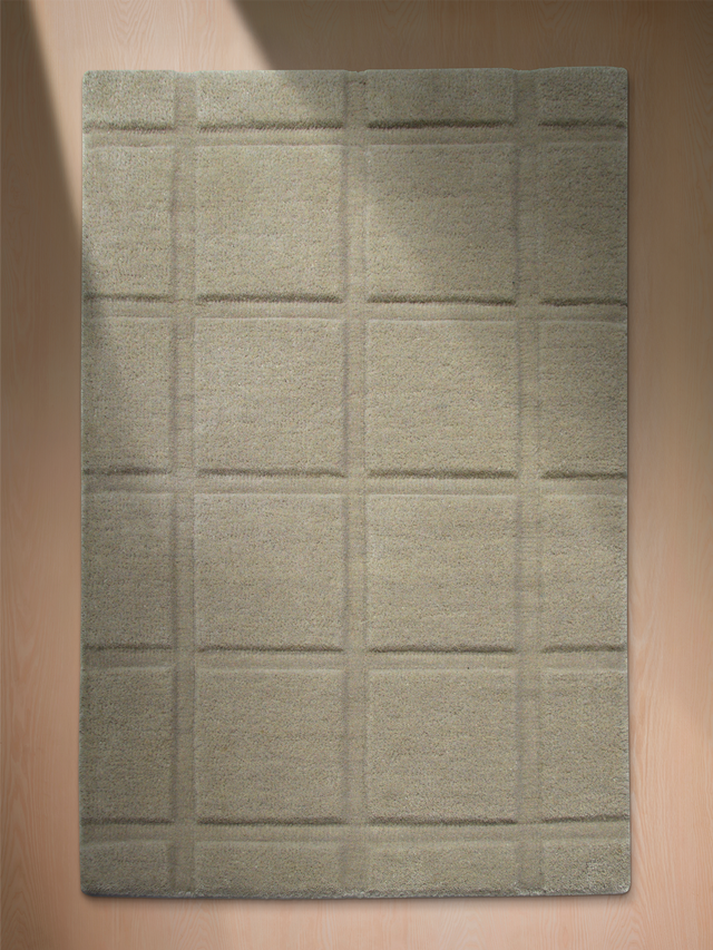 Zafar Wool Hand-tufted Rug - Beige