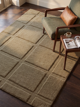 Zafar Wool Hand-tufted Rug - Sand