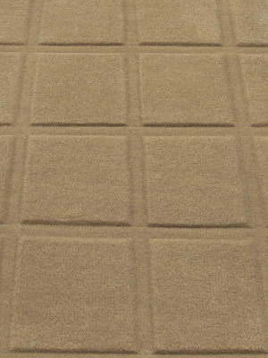 Zafar Wool Hand-tufted Geometric Rug - Sand