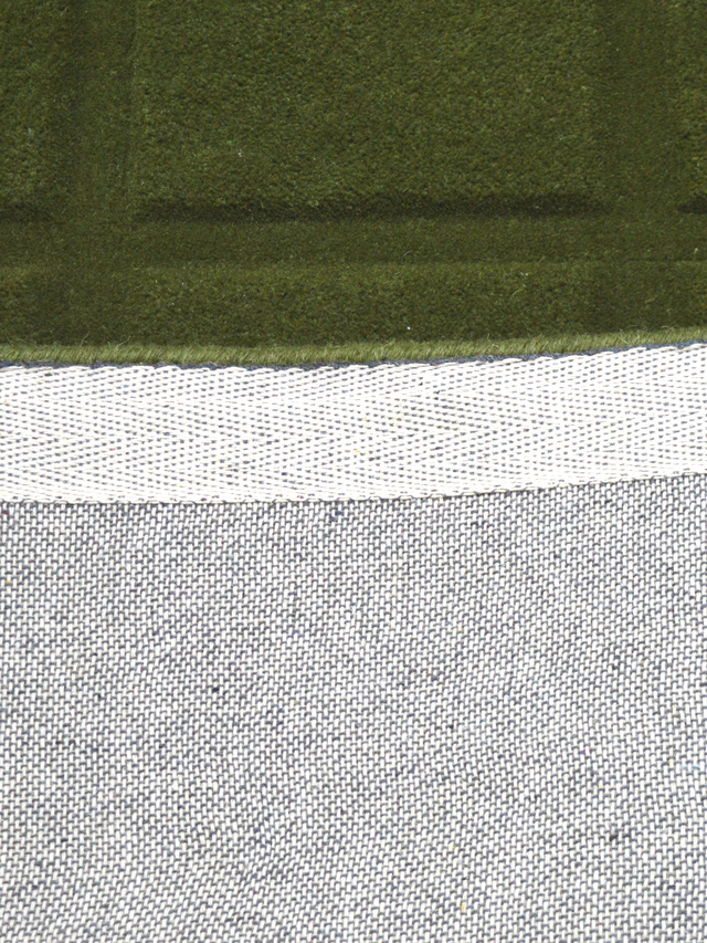 Zafar Wool Hand-tufted Rug - Olive Green