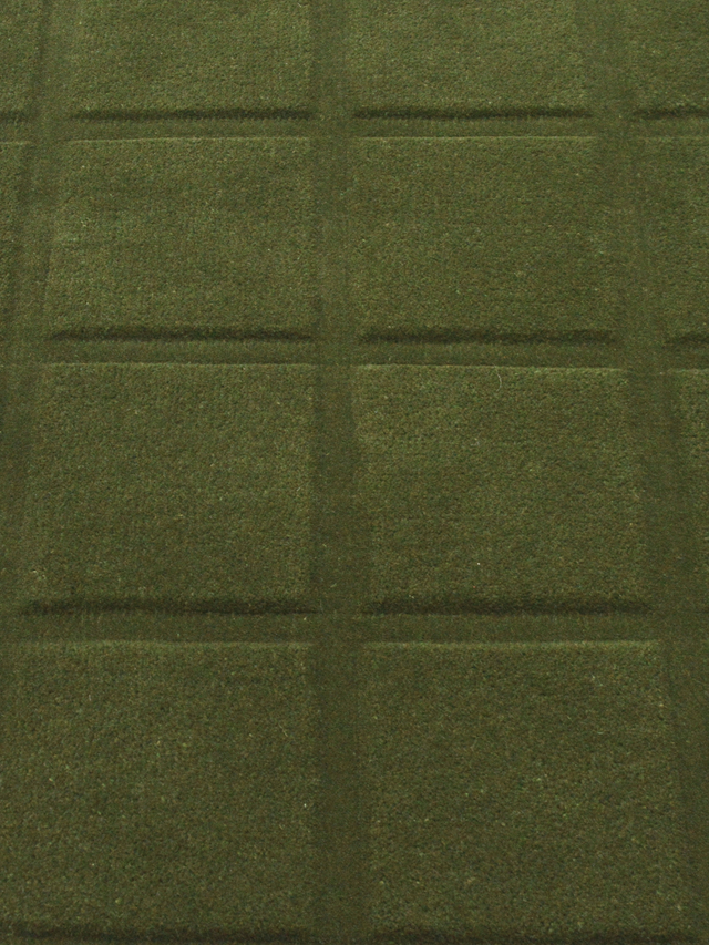 Zafar Wool Hand-tufted Rug - Olive Green