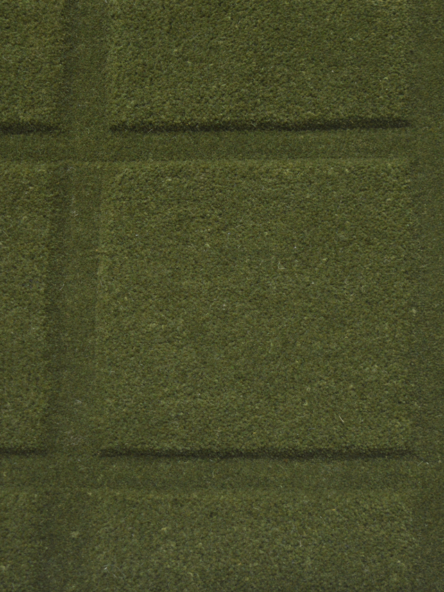 Zafar Wool Hand-tufted Rug - Olive Green