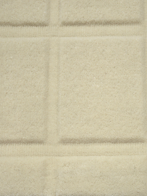 Zafar Wool Hand-tufted Geometric Rug - Ivory