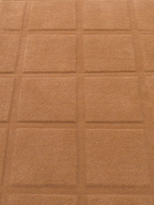 Zafar Wool Hand-tufted Geometric Rug - Rust