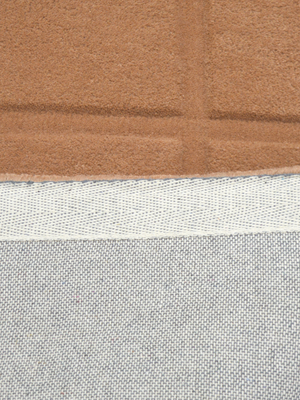 Zafar Wool Hand-tufted Geometric Rug - Rust