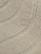 Shiraz Wool Hand-tufted Rug - Beige